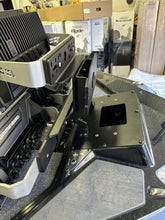 Custom bow sturdy fish finder mount dual stack Vexus DVX boats.